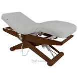 SPA Wellnessliege LUNA PLUS E3 - mit Heizung, schwarznuss/hellgrau