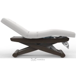 SPA Wellnessliege LUNA PLUS E3 - mit Heizung, schwarznuss/hellgrau