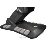 Kosmetikliege elektrisch NICO DELUX PLUS E4 BLACK - drehbar mit der Heitzung, schwarz, hellgrau