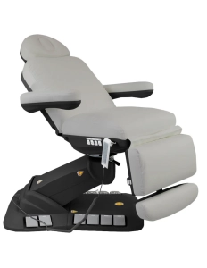 Kosmetikliege elektrisch NICO DELUX PLUS E4 BLACK - drehbar mit der Heitzung, schwarz, hellgrau