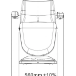 Kosmetikliege elektrisch ROCO E4 BLACK - schwarz, hellgrau
