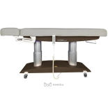 SPA Wellnessliege TARA PLUS E4 - mit Heizung und Audio/Vibrationssystem, schwarznuss/hellgrau