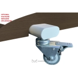 SPA Wellnessliege TARA PLUS E4 - mit Heizung und Audio/Vibrationssystem, schwarznuss/hellgrau