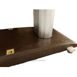 SPA Wellnessliege TARA PLUS E4 - mit Heizung und Audio/Vibrationssystem, schwarznuss/hellgrau