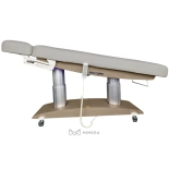 SPA Wellnessliege TARA PLUS E4 - mit Heizung und Audio/Vibrationssystem, aschegrau/hellgrau