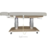 SPA Wellnessliege TARA PLUS E4 - mit Heizung und Audio/Vibrationssystem, aschegrau/hellgrau