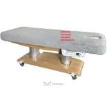 SPA Wellnessliege TARA PLUS E4 - mit Heizung und Audio/Vibrationssystem,  teak/weiß