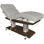 SPA Wellnessliege TARA PLUS E4 - mit Heizung und Audio/Vibrationssystem, schwarznuss/hellgrau