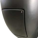 Friseur-Waschsessel SIENNA E1- matt schwarz