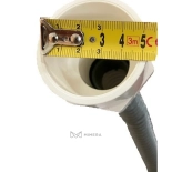 Friseur-Waschsessel SIENNA E1- matt schwarz