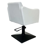 Friseurstuhl SAMILE BLACK - warmgrau