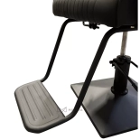 Barberstuhl MASTER BLACK - matt schwarz