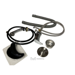 Friseur-Waschbecken CHIC BLACK - marmorgrau