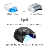 Pro60W COMBO Nageltrockner Schwarz