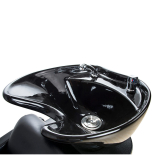 Friseur-Waschbecken FJORD - matt schwarz - AUSGEPACKT