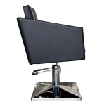 Friseurstuhl CUBE CHROME - matt schwarz