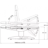 Kosmetikliege elektrisch ROCO E3 - weiß