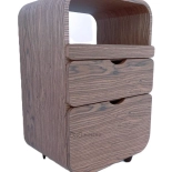 Instrumentenwagen FLOW - schwarznuss