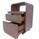 Instrumentenwagen FLOW - schwarznuss