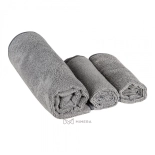 Mikrofaser Handtuch 50x90cm - grau (6er Pack)