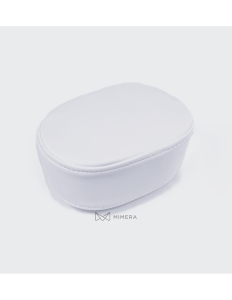 Ersatz-Gesichtsausschnitt-Abdeckung für Kosmetikliegen – weiß