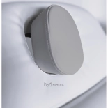 Ersatz-Gesichtsausschnitt-Abdeckung für Kosmetikliegen – hellgrau