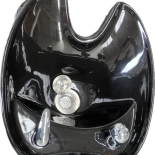 Friseur-Waschbecken BARI E1 - matt schwarz