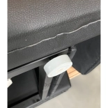 Friseur-Waschbecken BARI E1 - matt schwarz