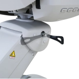 Elektrische Untersuchungsliege RAMON GYNO DELUX E4 – drehbar, weiß, PVC in medizinischer Qualität