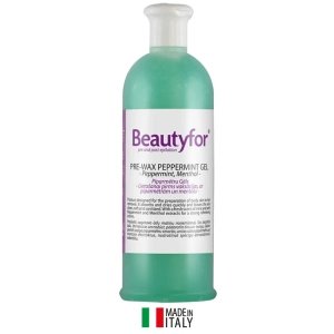 Prípravný gél pred depiláciou Beautyfor Peppermint 500 ml