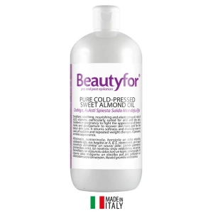 Čistý za studena lisovaný mandľový olej Beautyfor 500 ml