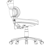 Pedikürestuhl Silverfox ELAR PEDI – weiß