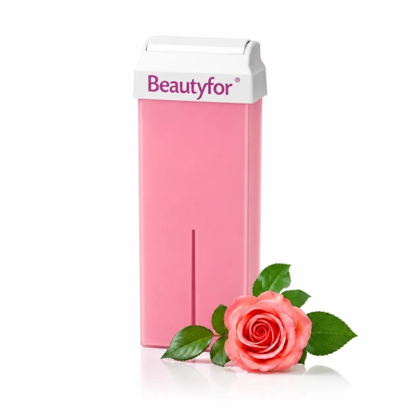 Beautyfor Enthaarungswachs Roll-On 100ml – Titanium Pink